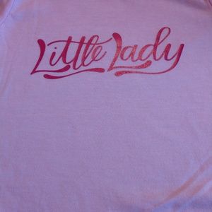 Pink little lady t-shirt